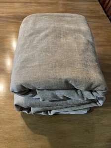 2 West Elm Worn Velvet Curtains drapes panels camel 48 X 84 - Picture 1 of 8