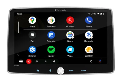 Corvette C6 P100CPA 2005-2013 receptor de radio Bluetooth 10"" Android Carplay Foto 1 de 2