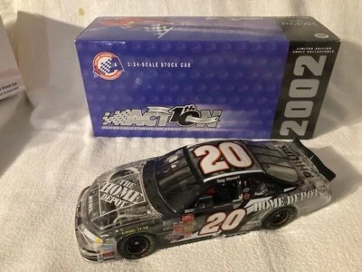Tony Stewart NASCAR #20 Home Depot 2002 Grand Prix coche fundido a presión transparente 1/24 Foto 1 de 4