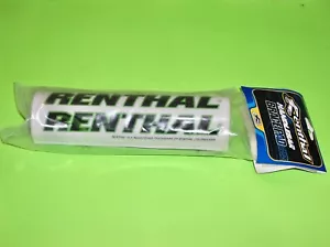 RENTHAL 8.5 INCH WHITE & GREEN MINI HANDLEBAR PAD - Picture 1 of 1