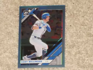 Confezione Fresca! Cody Bellinger 2019 Panini Donruss Optic /50 Dodger colore blu abbinato - Foto 1 di 3