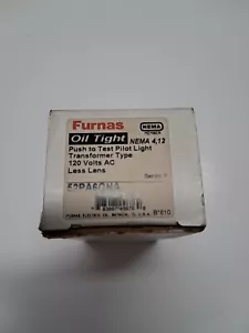 FURNAS 52PA6GNA, Pilot Light, Push to Test 120V-Ac Pilot Light (Siemens) - Picture 1 of 7
