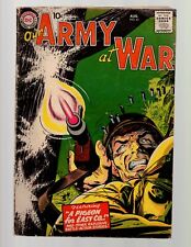 Our Army at War #61 (1957) Silver Age DC Comic Book! RARE! Pre Sgt. Rock