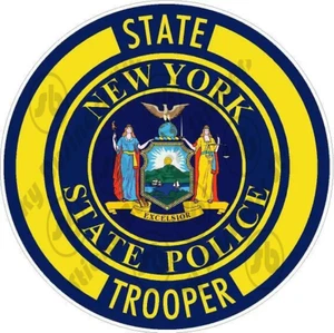 New York State Police State Trooper Vinyl Aufkleber - Bild 1 von 1