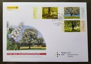 Germany Flowering Trees 2013 Flower Flora Plant (stamp FDC) - Picture 1 of 5