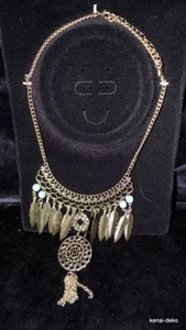 Ibiza style, Indianer Kette, Statement Kette, Choker-Collier, Kette Young style - Bild 1 von 1