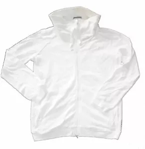DAMEN DEHA SWEATJACKE SPORTJACKE JACKE FREIZEITJACKE B12280 WEISS Gr. XS NEU - Bild 1 von 3