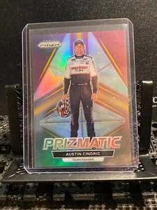 Austin Cindric 2023 Prizm Racing - Prizmatic Gold Prizm #6/10 Card # - 7 - Bild 1 von 2
