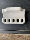 VTG Porcelain Toothbrush And Toothpaste Wall Mounted Hanger 4.5 Inch