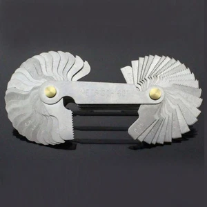 52pcs Blade Screw Thread Pitch Gauge Imperial / Metric for Measuring Nuts & Bolt - Picture 1 of 9