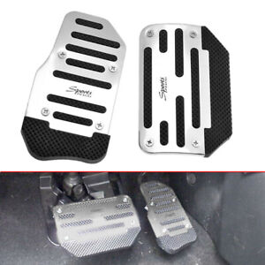 2x Car Non Slip Automatic Pedal Brake Foot Treadle Cover Universal Accessories
