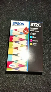 Epson 812XL High Capacity Ink Cartridge - Black cyan magenta yellow - Photo 1/9