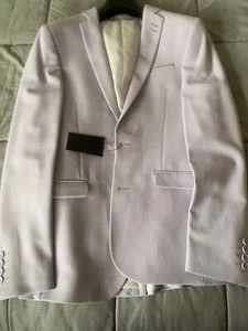 ASOS Purple Lilac Mauve Men Blazer Jacket Pants Suit - Size 36 / 30 x 29 - New - Picture 1 of 6