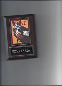 SECRETARIAT PLAQUE HORSE RACING PHOTO PLAQUE - Picture 1 of 1