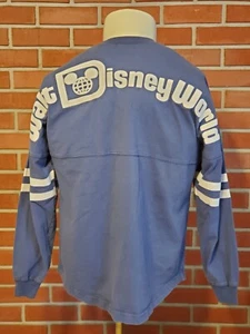 Maglia Walt Disney World Spirit blu taglia media manica lunga USA cotone usata in ottime condizioni - Foto 1 di 10
