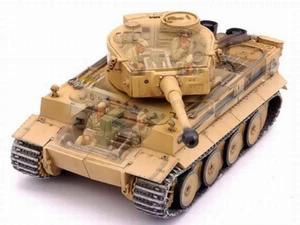 TARGA German Tiger I Desert Yellow 1/48 TANK MODEL KIT - Picture 1 of 9