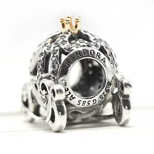 Pandora Charm Cinderella's Pumpkin Coach/ Disney - Picture 1 of 5