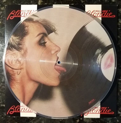 Blondie Parallel Lines 1978 PICTURE DISC Limited CLEAR RIM CHP 5001 NEAR MINT - Image 1 of 4