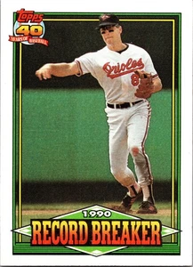 Cal Ripken #5a - - 1991 Topps - Baltimore Orioles - Picture 1 of 2