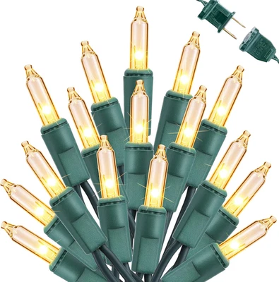 Multicolor Christmas Lights, 12.5Ft 50 Count Incandescent Christmas String Light - Image 1 of 4