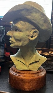 8 3/4 Zoll Büste von "Cowboy mit "Reeel" engem Gesicht" - Bild 1 von 6