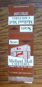 SEARS DEPARTMENT STORE MATCHBOOK COVER: WARWICK, RHODE ISLAND MATCHCOVER -A23 - Picture 1 of 2