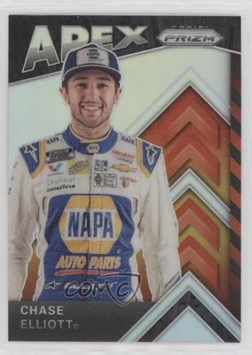 2020 Panini Prizm Apex Silver Prizm Chase Elliott #A2 - Image 1 of 2