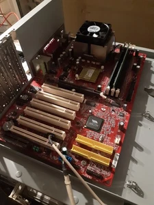 MSI MS-6712 VER: 10A / KT4AV Socket 462 Motherboard PLUS XP2000+ CPU & RAM - Picture 1 of 5