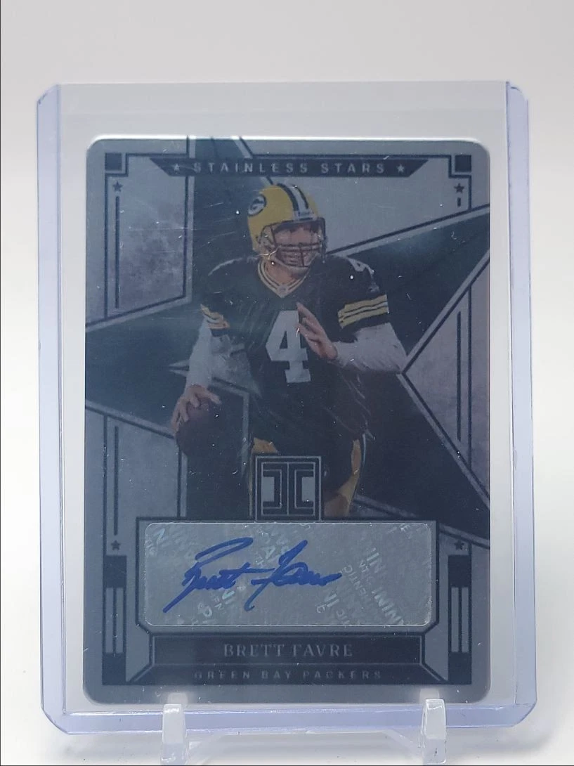 NFL Brett Favre サインカード BART STARR / BRETT FAVRE DUAL AUTOGRAPH SIGNED PACKERS LEGENDS