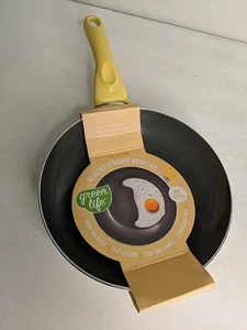Gelb Greenlife Gesunde Keramik Antihaft 8" Bratpfanne Pfasfrei - Bild 1 von 8