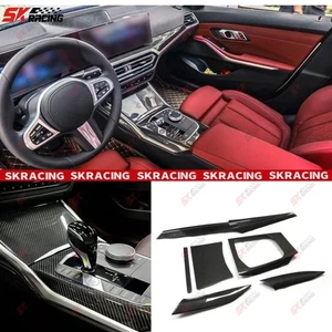 Fits BMW 2 Series G42 Coupe LHD Dry Forged/Dry Carbon Fiber Sport Interior Trim - Picture 1 of 35