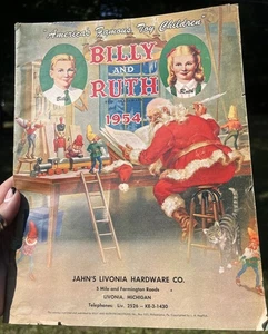 Weihnachtskatalog Billy und Ruth Americas Vintage Livonia Michigan 1954 - Bild 1 von 17