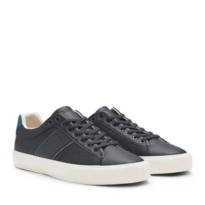 Zapatillas Boss by Hugo Boss Tenn Azul Marino Blanco Todas las Tallas Logo Firma HBATNW1 - Imagen 1 de 15