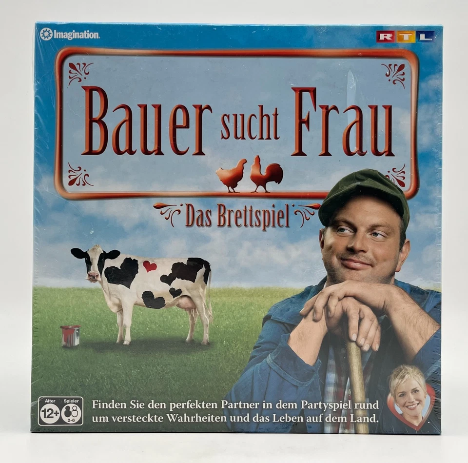 Imagination Bauer sucht Frau Das Brettspiel - ab 12 Jahren - 2-6 Spieler - NEU - Bild 1 von 2