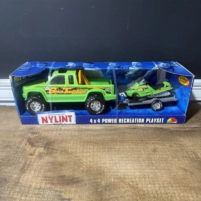 1999 Nylint Pick-up With Motorized Snowmobile NIB Diecast - Image 1 of 4