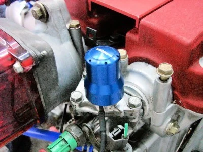 ACURA RSX K20 VTEC ENGINE BILLET SOLENOID COVER ORANGE — 第 1/1 张图片