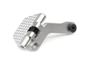 TTI AAP01 CNC Folding Thumb Rest (Left Side) SINISTRO ARGENTO SILVER AIRSOFT - Imagen 1 de 1