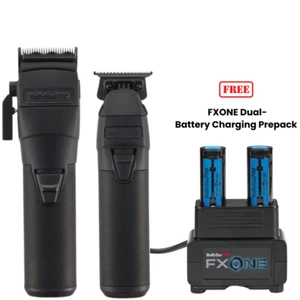 BaBylissPRO FXONE BlackFX Clipper & Hair Trimmer | FX1CTMBTO (W BATTERY SET) - Picture 1 of 5