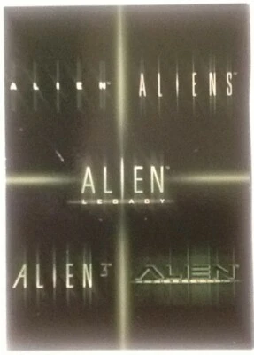 Alien Legacy Promo P2 Trading Card MINT Inkworks 1998 All 4 Movies Aliens - Image 1 of 2