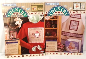 2 Vintage Daisy Kingdom Country Cutouts No Sew Applique #19125 19126 Christmas - Picture 1 of 2