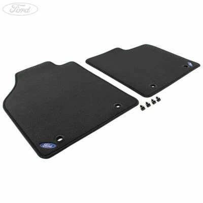 Genuine Ford Transit Connect Mk1 Front Floor Mats Set Velour 2002-2013 1225179 - Image 1 of 4