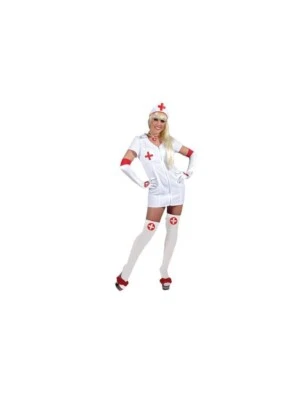 Over the knee Stockings - Nurse , White with Red Cross - Image 1 of 2