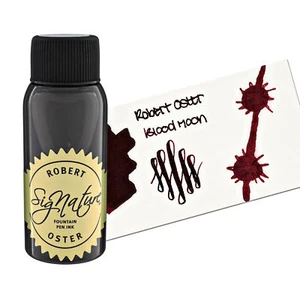 Robert Oster Signature Bottled Ink for Fountain Pens in Blood Moon - 50 mL - NEW - Picture 1 of 2