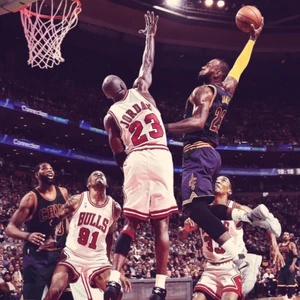 MICHAEL JORDAN LEGENDARY BASKETBALL PLAYER #23 - 4x6 Glossy Printed Postcard - Picture 1 of 1