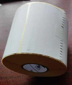 4x 4x6" / 100 x 150 mm Thermodirektdruck Etiketten - Hochwertig - Klebend - Bild 1 von 1