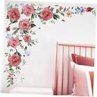  Peony Flower Wall Art Decals Watercolor Rose Floral Wall Hanging Peony Flowers