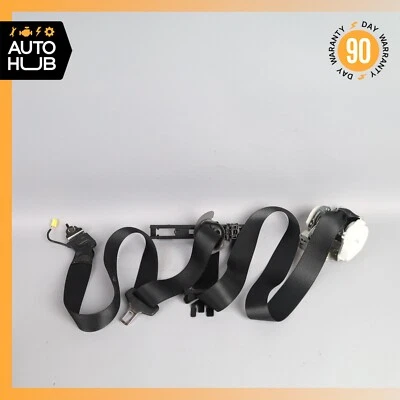 Cinto de segurança dianteiro direito 08-14 Mercedes W204 C300 C250 C350 passageiro preto fabricante de equipamento original - Imagem 1 de 4