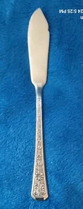 Vintage Interpur FLORENZ Edelstahl Buttermesser Korea Besteck schwarz 6 5/8 - Bild 1 von 3