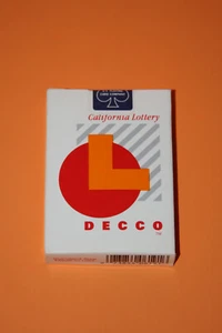 California Lottery ~ Decco ~ Vintage Playing Cards  - Picture 1 of 2