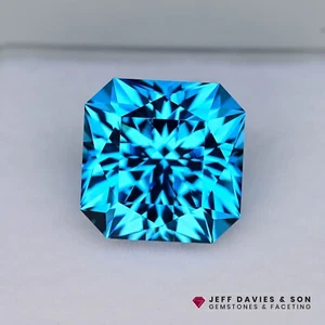 24.89ct LAB Cobalt YAG - Yttrium Aluminum Garnet - Pulled Czochralski - Picture 1 of 2